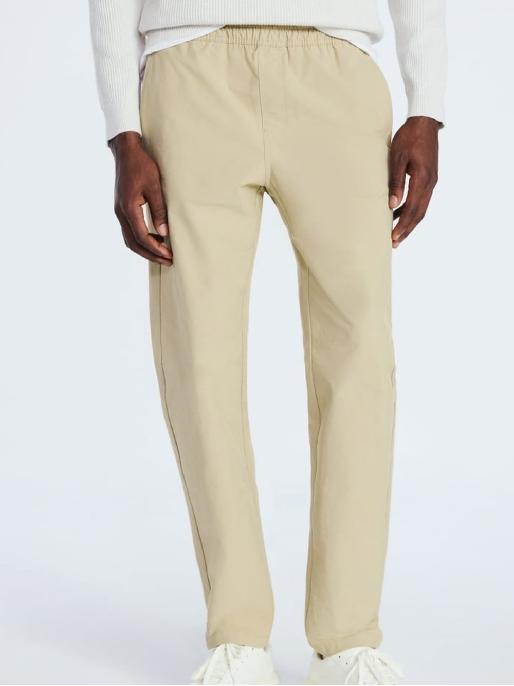 Free Assembly Men's Straight Fit Tapered Leg Pull On Commuter Pants  XL & 2XL